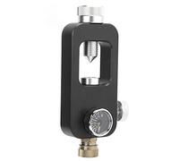 Dilwe Adaptador de Tanque de Recarga de Buceo Adaptador de Buceo para Equipo de Buceo, Botella Grande a pequeña Manómetro de 8 mm 0.5L 1L(Negro)