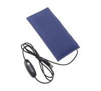 Dilwe Almohadilla Térmica para Reptiles Pequeña, Estera Térmica Portátil USB Segura y Eficiente para Caja de Cría Material: Fibra de Carbono