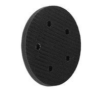 Dilwe Almohadillas de Lijado de Espuma Premium de 4,9 Pulgadas, Almohadilla de Respaldo de Gancho y Bucle de Esponja Suave con 5 Orificios para Lijadora Orbital, Amortiguador de Reducción de Ruido