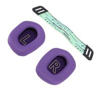 Dilwe Almohadillas para Oreja de Espuma Viscoelástica de Primera Calidad, Correas para Diadema para Auriculares para Juegos G733 G335, Fáciles de Instalar y Elásticas para un Uso Cómodo (Purple)
