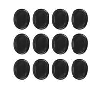 Dilwe Amortiguador de Tambor, 12 Almohadillas de Gel Autoadhesivas de Silicona para Platillos de Tambor, con Material Suave No Tóxico para un Sonido Claro y Control de Vibración