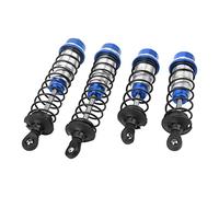 Dilwe - Amortiguador RC portátil ajustable de aleación de aluminio, amortiguadores ligeros para coches RC 1/7 1/8, mejora el rendimiento con ajustes de altura personalizados (BLUE)