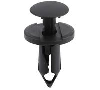 Dilwe ANR2224 Clips de Remaches de Parachoques PA66 POM Clips Automáticos Negros 20 50 100 200 Piezas Empuje para Cerrar Tornillo de Liberación para el Parachoques de la Bandeja Inferior del de la