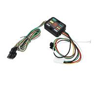 Dilwe Arnés de Cableado de Remolque de 4 Pines ABS Conector de Cableado de Remolque Plano de 4 Vías 56040 Diseño Enchufable Cubierta Antipolvo Circuito SMT para Outback Crosstrek XV Ascent