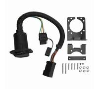 Dilwe Arnés de Cableado para Remolque Arnés de Cableado para Remolque de 7 Pines de Cobre ABS con Enchufe Múltiple de 4 Pines 20135 Reemplazo para 1500 2000 a 2008 para de RV