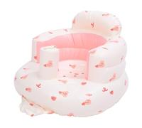 Dilwe Asiento Inflable para bebé con Bomba de Aire para Respaldo, sofá Infantil para Tiempo Boca Abajo, Material de PVC