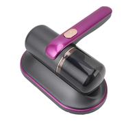 Dilwe Aspirador de Cama, Inalámbrico de Mano Morado, Limpieza Profunda para Colchones con Potente Succión y Fácil Eliminación de Polvo para Uso Doméstico