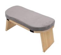 Dilwe Banco de Meditación, Taburete Plegable para Arrodillarse con Cojín de Algodón Suave y Almohadillas Antideslizantes, para Meditación Zen, Relajación, Yoga en Casa