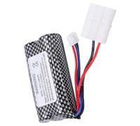Dilwe Batería de Litio RC Batería de Litio 7,4 V 1500 MAh SM 3P Enchufe para Coche RC y Barco, Material de, 70 X 38 X 20 Mm, 81 G, Paquete Recargable para Usuarios de Control Remoto