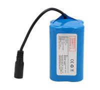 Dilwe Batería de Litio Recargable de Gran Capacidad de 12000mAh 7,4V para Barco de Cebo de Pesca RC, Carga Equilibrada, Diseño Compacto para Barco de Anidación, Adecuado para Jugar Al Aire Libre