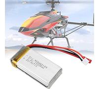 Dilwe Batería de Repuesto Universal de 7,4 V 1500 MAH, Repuesto de Alta Capacidad para Helicóptero de Control Remoto V913, con Fácil Instalación
