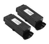 Dilwe Batería Drones,2 Piezas 3.7V 3000mAh Batería Litio Cable 3 en 1,Batería RC Repuestos,for Fotografía Aérea Vuelos RC Reparación Drones Usuarios Profesionales y Aficionados
