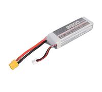 Dilwe Batería LiPo RC 11.1V 35C 2600mAh 3S, Batería LiPo de Alta Potencia con Enchufe de Equilibrio XH, para FPV Racing Drone Quadcopter RC Avión Helicóptero Barco (XT60)