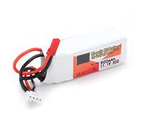 Dilwe Batería Recargable LiPo de 11,1 V, 900 MAh, Enchufe JST con Tasa de Descarga de 50 C, Potencia de Larga Duración con Soporte de Cargador de Equilibrio, para Coches RC, Drones,