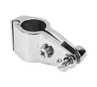 Dilwe Bisagra Superior para Barco, Abrazadera para Tubo de Toldo con Tornillo de Bloqueo para Instalación de Herrajes Marinos, 316 Acero Inoxidable for Barco