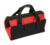 Dilwe Bolsa de Almacenamiento de Herramientas, Bolsa Organizadora de Herramientas de Tela Oxford 1680D, Diseño de Boca Ancha de 13 Pulgadas, Transporte Portátil, Fácil Acceso para Usuarios de (rojo)