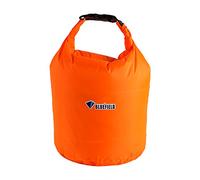 Dilwe Bolsa de Almacenamiento Portátil Impermeable para Actividades Al Aire 10 L Propuración de Pesca de Pesca para Campamento (Naranja pequeña 20L)