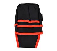 Dilwe Bolsa de Bolsillo para Herramientas, Bolsa Organizadora de Herramientas para Cinturón con Múltiples Bolsillos para Pequeñas, Tela Oxford 600D Resistente, Costuras (Borde Rojo)