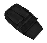 Dilwe Bolsa de Bolsillo para Herramientas, Bolsa Organizadora de Herramientas para Cinturón con Múltiples Bolsillos para Pequeñas, Tela Oxford 600D Resistente, Costuras (Borde Negro)