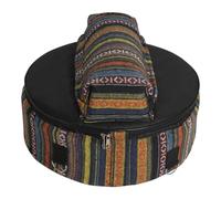 Dilwe Bolsa de tambor, estuche de almacenamiento de tela Oxford impermeable con correas ajustables para los hombros para proteger la caja y el uso de viaje