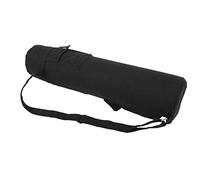 Dilwe Bolsa de Transporte para Yoga, Mochila de Lona Negra para Almacenamiento de Esterilla de Yoga con Correa Ajustable, Bolsillos Multifuncionales para Accesorios de, 26,4 X 6,1 Pulgadas, Ideal