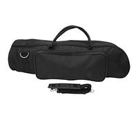 Dilwe Bolsa de Trompeta, Nylon Impermeable Trompeta Bolsa Estuche Tela Duradera Accesorios para Instrumentos Musicales, Negro