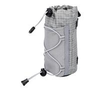 Dilwe Bolsa para Botella de Agua con Correa para Mochila, Bolsa Impermeable para Botella de Agua con Cordón para Viajes de Senderismo Al Aire
