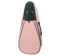 Dilwe Bolsa para Raqueta de Tenis, Equipo Deportivo Ligero y Espacioso con Bolsa para Zapatos y Correa para Raqueta, para Equipo de Tenis Bádminton (Pink)