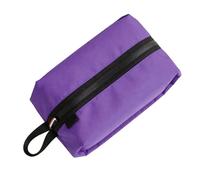 Dilwe Bolsa para Zapatos, Bolsa de Almacenamiento de Viaje de Tela Oxford Impermeable con Cremallera Premium, para Acampar Al Aire, Playa, Gimnasio, Uso Doméstico (Violeta)