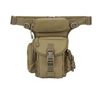 Dilwe Bolsa Portátil Bolsas Portátiles de Muslo con Varios Bolsillos y Correas Ajustables para el Ciclo de Senderismo de Campamento de Fabricación de Oxford 800D para Adultos Unisex (#1)