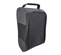 Dilwe Bolsas para Zapatos, Bolsa de Almacenamiento para Zapatillas de Deporte de Tela Oxford 600D Transpirable de Malla para Hombres y Mujeres, Zapatos Deportivos, Gimnasio, Viajes (Black)