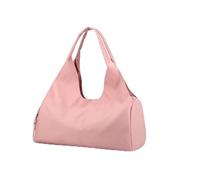 Dilwe Bolso de Fitness, Nailon de Alta Densidad, Bolsa de Gimnasio de Gran Capacidad con Compartimento para Zapatos, Ideal para Entrenamiento y Viajes de Hombres y Mujeres (Black)