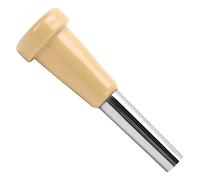 Dilwe Boquilla de Trompeta, Construcción de Metal ABS para Tonos Brillantes y Colores Vibrantes, con Diseño de Cuenco Poco Profundo para un Sonido Claro, Adecuada para Estudiantes (Caqui)