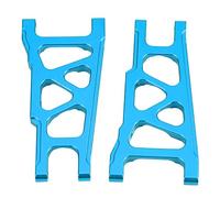 Dilwe Brazo de Suspensión RC, Brazo de Suspensión Trasero Delantero de Aleación de Aluminio para Coche RC Slash Escala 1/10 (Blue)