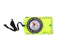 Dilwe Brújula Profesional con Placa Base Acrílica con Lupa y Cordón, para Navegación por Mapas, Orientación, Senderismo, Acampada, Caza, Supervivencia Al Aire