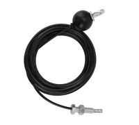 Dilwe - Cable de polea de fitness, cable metálico ajustable de acero para ejercicios en casa, con revestimiento de alta calidad para entrenamiento de músculos de espalda (5 metros)