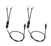 Dilwe Cable del Acelerador Cable del Acelerador de Empuje de Metal Negro 01 0813 Reemplazo para Banshee 350 YFZ350 1987 2006 para Reparación, Mantenimiento y Uso de Reemplazo de ATV