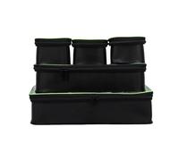 Dilwe Caja de Aparejos de Pesca, Bolsa de Almacenamiento Cinco en a Prueba de Agua EVA para Kayak, Camping, Navegación con Doble Acceso Superior (#1)