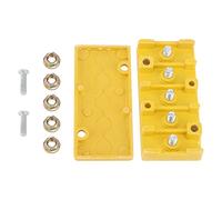 Dilwe Caja de conexión de bicicleta E, caja de conexión de cable de bicicleta eléctrica de 5 polos compatible con cable controlador de bicicleta eléctrica, cable de motor, etc