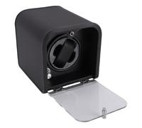 Dilwe Caja Giratoria Automática para Relojes, Estuche Silencioso Antimagnetico con Luz LED para Reloj Mecánico, for Hombres