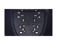 Dilwe Caja Trasera para Motocicleta PP Caja para Motocicleta 41x40x28 Cm Tira Reflectante Resistente Al Agua de Gran Capacidad Fácil Instalación para Motociclistas Eléctricos Que Viajan Al Trabajo