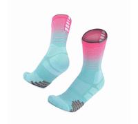 Dilwe Calcetines de compresión para hombre, calcetines deportivos de tenis de baloncesto, malla transpirable, suela gruesa de toalla, talla universal, chinlon + algodón, EU34-44, peso ligero, 1 par
