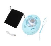 Dilwe Calentador de Manos Eléctrico, Calentador de Manos Ajustable de 3 Niveles Recargable por USB con Bonito Diseño de Astronauta y Cordón, para Acampar Al Aire, Senderismo, (Blue)