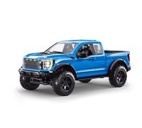 Dilwe Camión RC, Camioneta con Control Remoto y Tracción en Las 4 Ruedas 1:12 con Luces LED, Coche RC Todoterreno Rápido de 2,4 GHz con Control de Crucero (Blue)