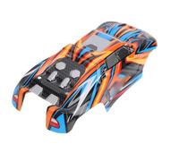 Dilwe Carcasa de Carrocería de Coche RC, Carcasa Decorativa de Coche RC para SCY16101 SCY16102 16102PRO 1:16 Camiones Todoterreno con Control Remoto de Tracción en Las 4 Ruedas (Orange)
