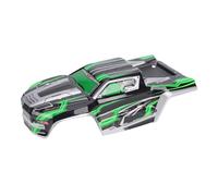 Dilwe Carcasa de Carrocería de Coche RC, Carcasa Decorativa de Plástico para Coche RC para SCY16101 SCY16102 16102PRO 1:16 Camiones Todoterreno con Control Remoto de Tracción en Las 4 (Green)