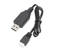 Dilwe Cargador de Batería de Iones de Litio de 7,4 V, Cable de Carga USB, Larga Vida útil para Coche con Control Remoto, Enchufe XH de 3 Pines