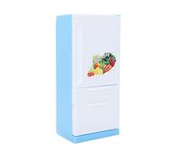 Dilwe Casa de muñecas, refrigerador, casa de muñecas en miniatura, simulación, miniatura