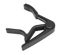 Dilwe Cejilla de Guitarra con Estructura Metálica, Gatillo para Guitarra Eléctrica Acústica, Almohadilla de Cuero de Silicona, Fácil de Usar para Músicos