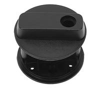Dilwe Cerradura del Soporte del Tanque de Cerradura de Montaje del Tanque de de Metal ABS Negro para Contenedor de Gas Auxiliar de 6 Litros Soporte Tratado contra la Corrosión con Operación de 3